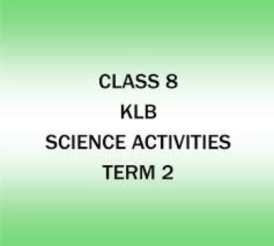 Scheme Of Work Class 8 Science